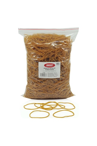 Ekoset 100Mm Kauçuk Paket Ambalaj Lastiği 1Kg