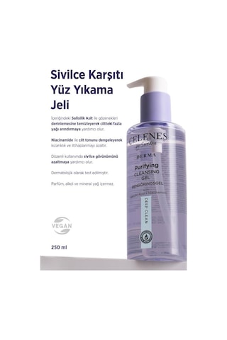 Celenes Sivilce Karşıtı Derma Yüz Yıkama Jeli