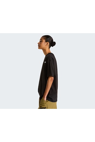 The North Face W Tnf Essentıal Sımple Dome Os Ss Tee Kadın Outdoor Tişörtü Nf0a8evxjk31 Siyah