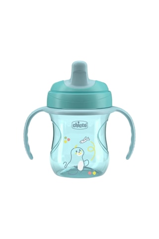 Chicco Yarı Yumuşak Uçlu Bardak Erkek Mavi