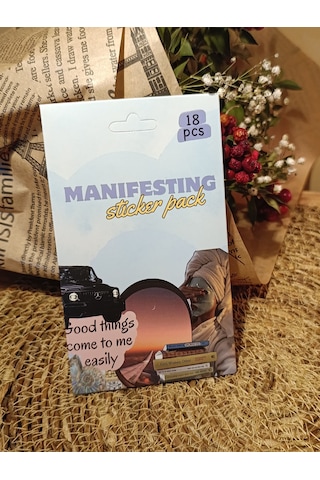 Manifest / Motivasyon / Olumlama / Motto / Hedefler Sticker Seti Diğer