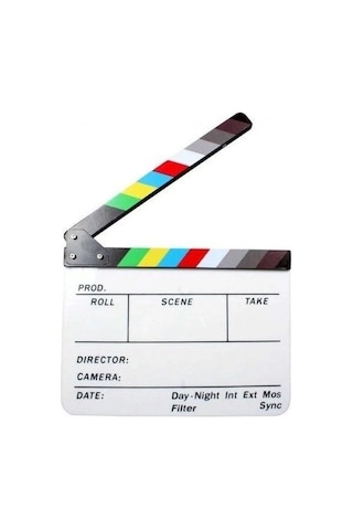 Andoer Cbp-fcb Renkli Yönetmen Tahtası Beyaz D9501