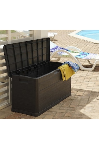 Koçtaş Depolama Sandığı Multibox Woody's 280 L Kahverengi