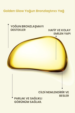 W-lab Cosmetics Golden Glow Yoğun Bronzlaştırıcı Yağ 200 Ml