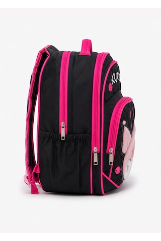 Lilymoon Kız Çocuk Kuromi Peluş Kapitone Sırt Çantası Siyah