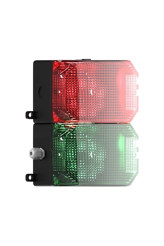 Mesan Ms 218.1.2.110-220vac 2 Kat Küp Led Multifonksiyon İkaz Lamba