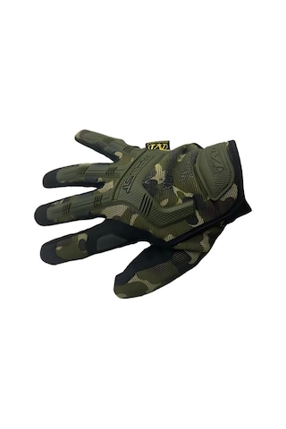 Single Sword Mechanix Tam Parmak Koruyucu , Darbe Emici İş Eldiveni, Touch Uyumlu Özellikli Motorcu&spor Eldiveni, Unisex Koruyucu Eldiven
