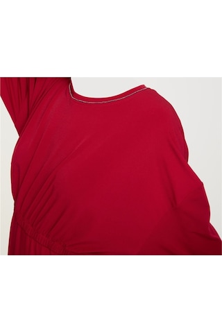 Bulalgiy Kadın Kırmızı Feminen Elbise - Bga83029002