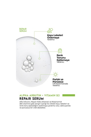 Onarıcı,nemlendirici Ve Aydınlatıcı Repair Serum 50ml