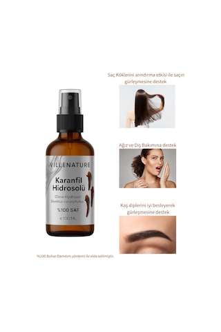 Villenature Karanfil Hidrosolü Clove Hydrosol Dianthus Caryophyllus 100 ML