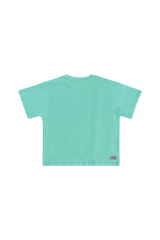 Civil Boys Skate Baskılı 6-9 Yaş Tişört - Yeşil Mint