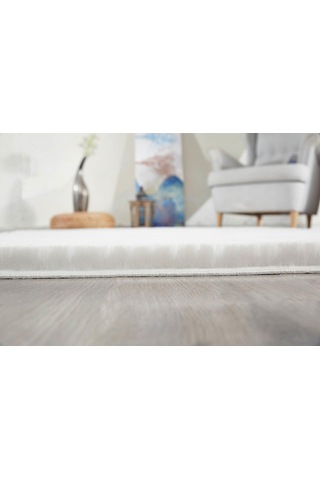 Jassrug Kürk Halı 160 x 220 Beyaz