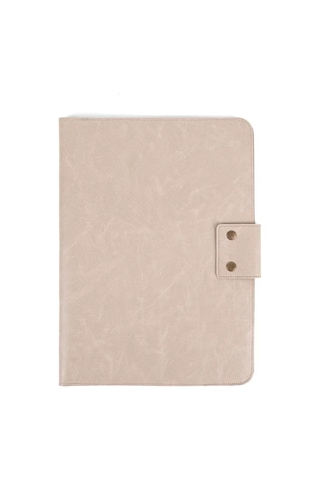 Apple Uyumlu MacBook Air Pro 13-14 Inç Organizer Evrak & Laptop & Tablet Çantası Bej