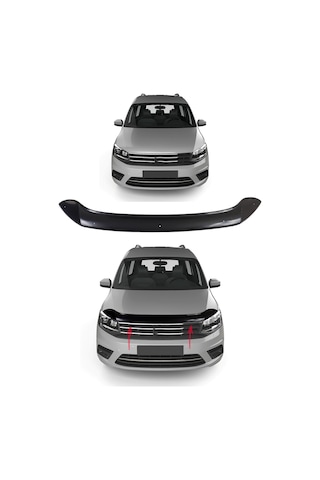 VOLKSWAGEN CADDY 2015+  KAPUT KORUMA RÜZGARLIĞI ABS