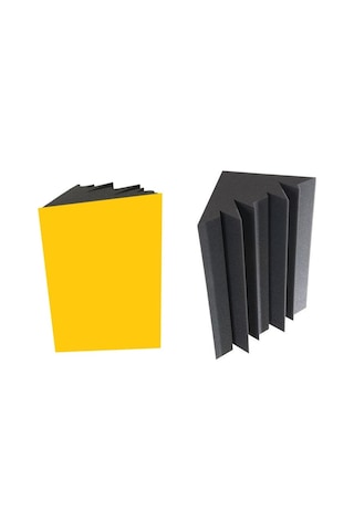Türkeli Bass Trap Türkeli Akustik Köşe Süngeri 13 x 13 x 70 Bantsız