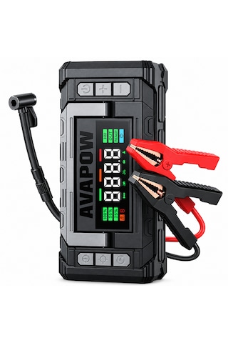 Tm28 Titan 20000mah 4000a Bitmiş Akü Çalıştıran Jump Starter+lastik Şişirme Taşınabilir Akü Takviye