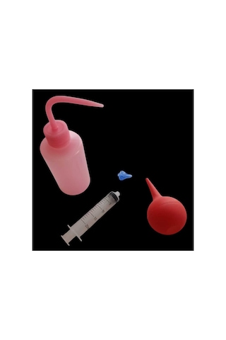 Yıwu Burun ,kulak Yıkama Şişesi,250 Ml Neti Pot Bpa İçermez 3 Lü Set+500ml Yıkama Serumu Hediye