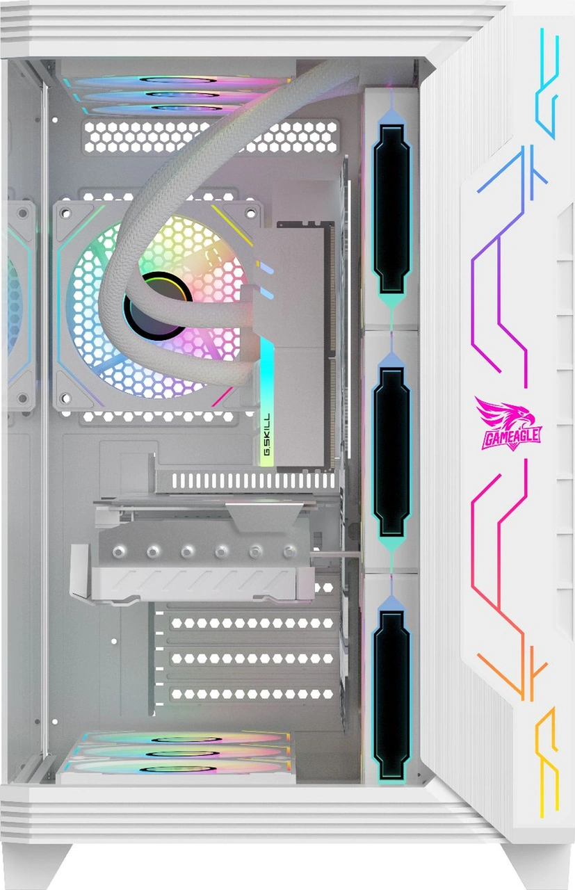 Gameagle Storm Bilgisayar Kasası + 850w Power + Sıvı Soğutma Beyaz