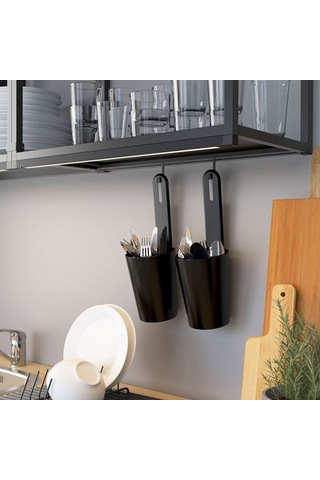 Ikea Enhet Ray, Antrasit, 37 Cm