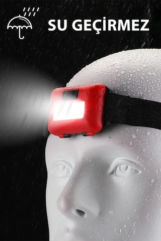 Orcamp Out-4510 Magnezyum Çubuk+ Ayarlanabilir Kafa Lambası Siyah