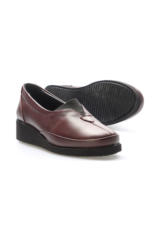 Fast Step Hakiki Deri Kadın Casual Ayakkabı 972za7905 Bordo