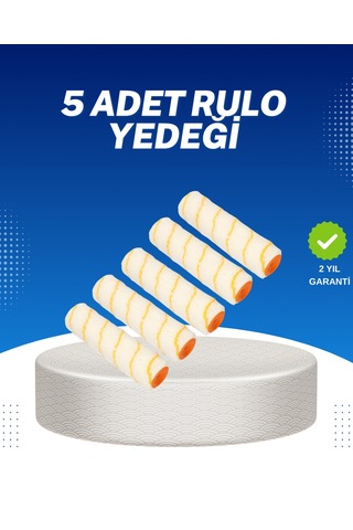 5 Li Emülsiyon Boya Rulosu Duvar Ve Tavan Uygulamasına Uygun - Bayi Depom