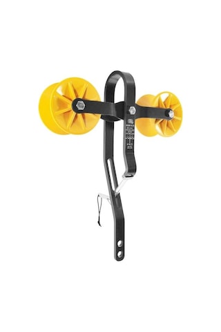Kong Double Rolley Çiftli Tandem 25 Kn Teleferik Tahliye Makarası En 12278 Uıaa 83302np00kk Sarı