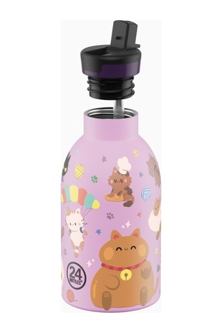 Clima Bottle Meow Friends Paslanmaz Çelik Termos 330 Ml Renkli