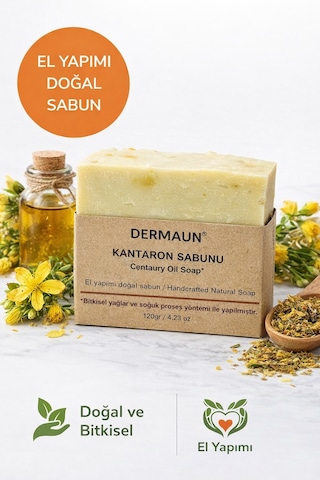 Dermaun Doğal Kantaron Sabunu 125 G