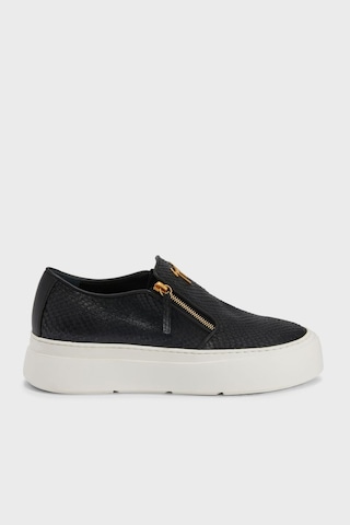 Giuseppe Zanotti Erkek Ayakkabı Eu40010-021 Siyah-beyaz Siyah-beyaz