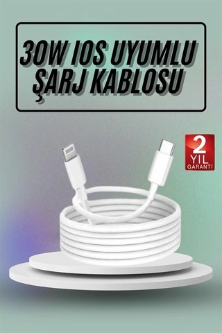 Bay İos Uyumlu 8 X Xs Xr 11 12 13 14/pro Max Mini Plus Şarj Kablosu Najmaddin 38456759