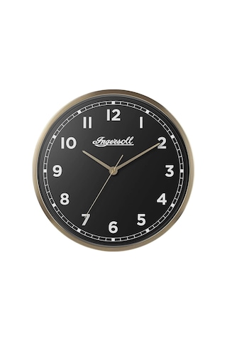 Ingersoll Ic002gb Duvar Saati Siyah