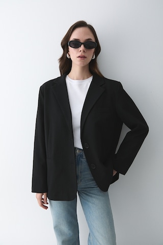 Siyah Blazer Ceket - 7619 Siyah