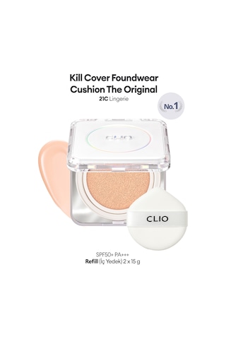 Clio Mat Bitişli Kill Cover Founwear Cushion The Original + Refill 21c Lingerie Spf50+ Pa+++ 21c Lingerie