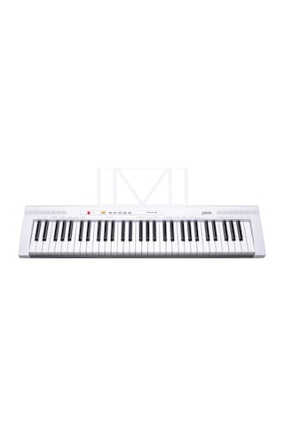 Jwin Mk-6146 61 Tuşlu Elektronik Org Etiket. Mikrofon Ve Adaptör Hediye - Beyaz