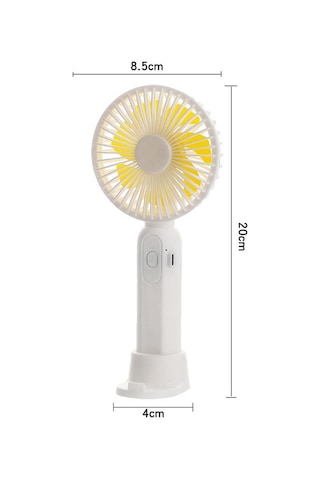 Cbtx M9 El Mini Fan Dış Mekan Usb Şarjlı Masaüstü Fanı 1500 mAh