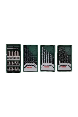 Mini 3+1 Set Ahşap Taş Metal Matkap Ucu, Farklı Kullanım Amaçları