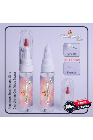 Yeni Nesil Rötuş Boyası İğne Ve Fırça Uçlu 25 Ml.
