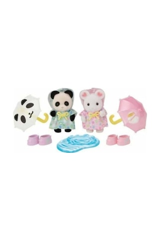 5748 Sylvanian Families Anaokulu Arkadaşları Yağmurlu Gün İkilisi +4 Yaş