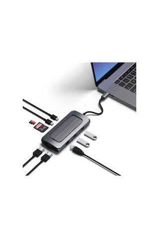 Satechi Usb-c Multiport Mx Uzay Grisi St-ucmxam