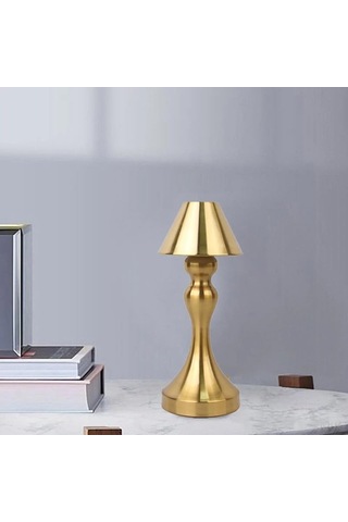Dekoratif Masa Lambası, Kısılabilir 3 Farklı Ton Led Romantik, Şarj Edilebilir Dokunmatik Küçük, Yatak Odası Ba Çok Renkli