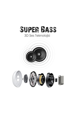 Vetech Pro 5 Bluetooth Kulak İçi Kulaklık