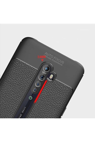 Oppo Reno 2Z Kilif Deri Tarzi Niss Silikon Case 416793861