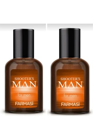 Farmasi 1107458 Shooter's Man Erkek Parfüm EDP 50 ML x 2