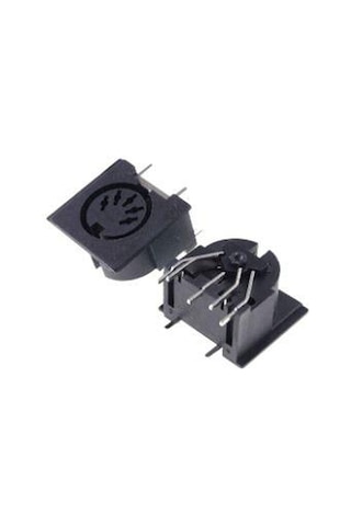 5 Pin Dişi DIN Konnektör - Panel Tipi