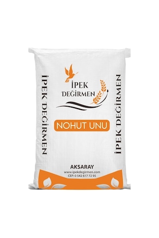 İpek Değirmen Nohut Unu 5 kg Glutensiz Taze Doğal Yüksek Proteinli Vegan Katkısız Saf Baklagil Unu
