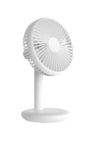 Lyon Masaüstü Fan Ofis Öğrenci Yurdu Taşınabiler Fan - Beyaz