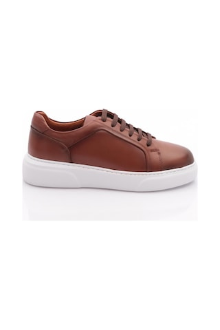 Dgn Tito Erkek Sneakers Ayakkabi Taba Beyaz