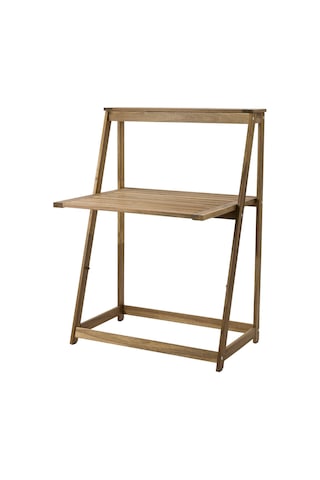 Katlanabilir Masa, Kahverengi, 65x78x113 Cm Açık Ahşap