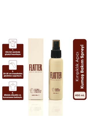 Flatter Kırışıklık Açıcı & Kumaş Bakım Spreyi 100ml X 2 2'li Set